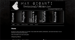 Desktop Screenshot of maxpgiganti.com