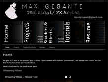 Tablet Screenshot of maxpgiganti.com